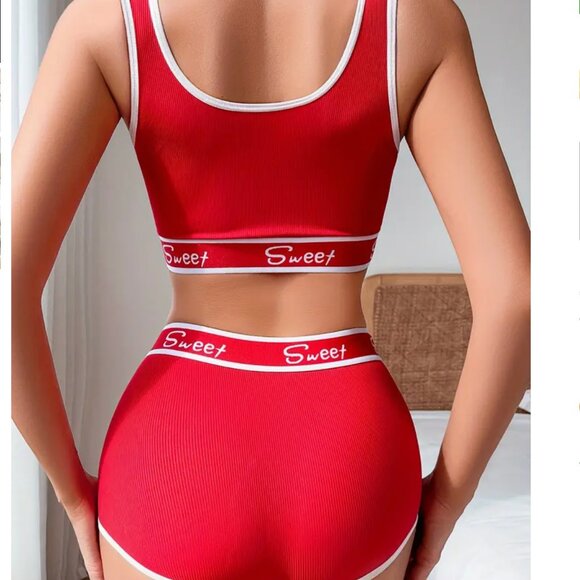 Callie Lives Sweet Love: Athleisure Loungewear High-Waist BoyShort Sets S M L XL - Picture 14 of 16